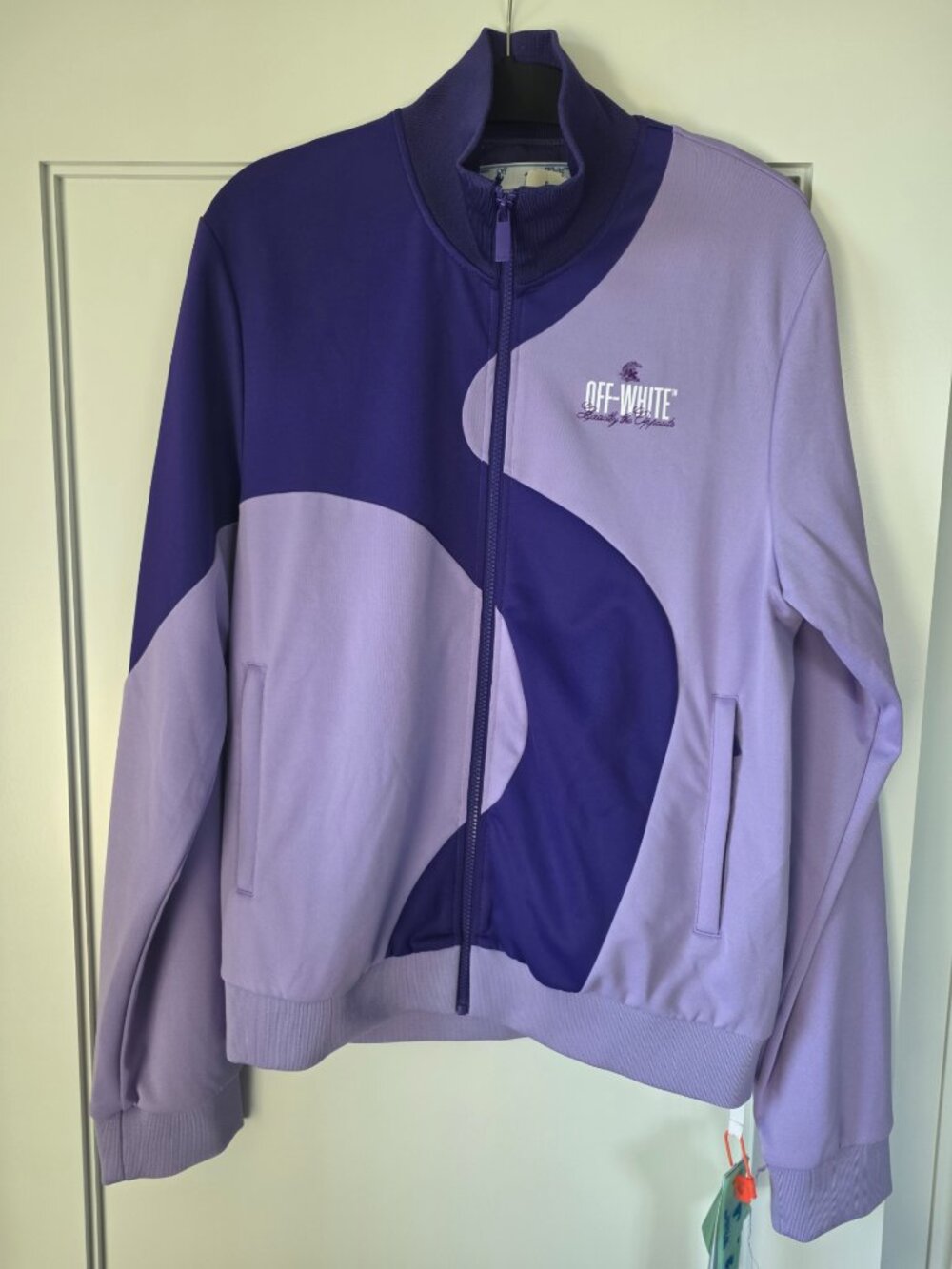 Off White Sweat Shirt Zipper NWT $1135 New